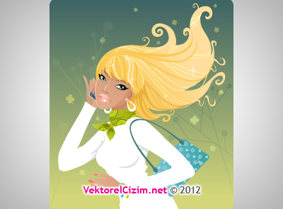 Sarı Saçlı Kadın