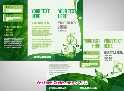 Broşür Tasarımı Şablonu