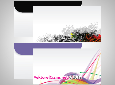 Mektup, Zarf, Desenler