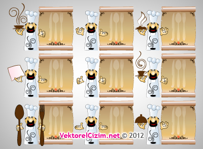 Aşçı, Menü, Restaurant