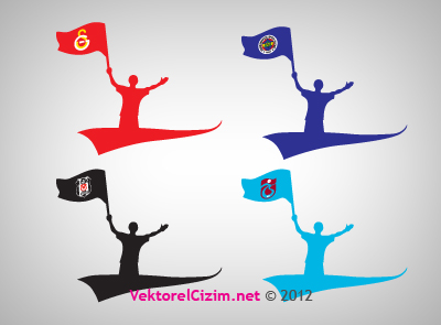 Bayrak Tutan Taraftar