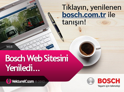 Bosch Web Sitesini Yeniledi