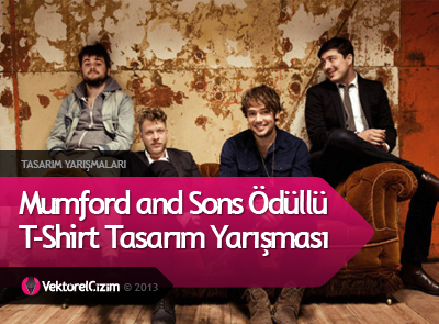 Mumford & Sons T-Shirt Tasarım Yarışması