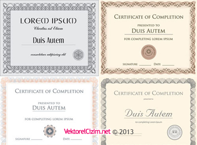Sertifika, Diploma, Çerçeve