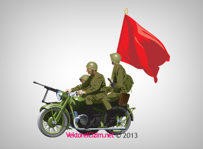 Savaş, Asker, Bayrak