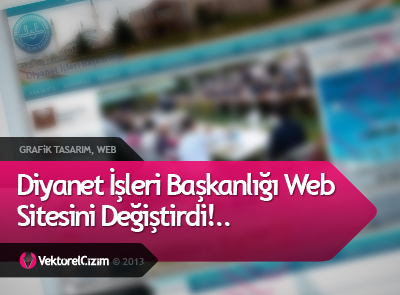Diyanet Web Sitesini Değiştirdi!