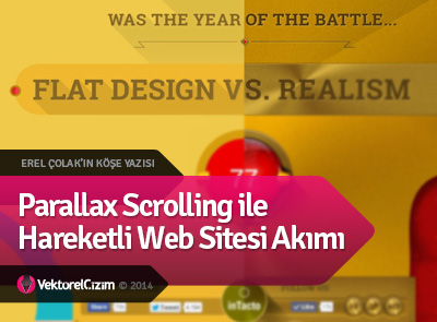 Parallax Scrolling ile Hareketli Web Sitesi Akımı