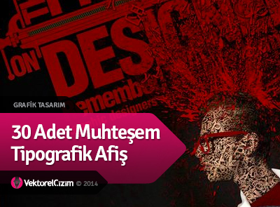 Muhteşem Tipografik Afişler