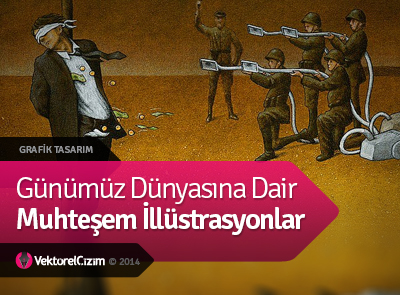 Günümüz Dünyasına Dair Muhteşem İllüstrasyonlar
