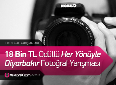 18 Bin TL Ödüllü Her Yönüyle Diyarbakır Fotoğraf Yarışması