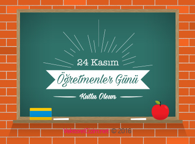 24 Kasım Öğretmenler Günü Kutlu Olsun