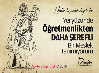 24 Kasım Öğretmenler Günü, Diyojen