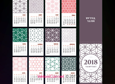 2018 Takvimi, Mutlu Yıllar