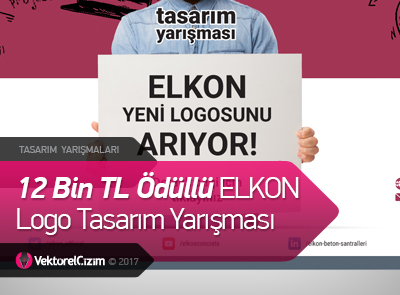 12 Bin TL Ödüllü ELKON Logo Tasarım Yarışması